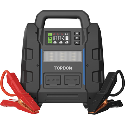 V4500 Plus 2-in-1 4500 Peak Amp Jump Starter, Battery & System Tester Duraquip Inc
