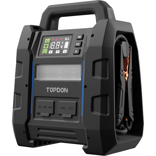 V4500 Plus 2-in-1 4500 Peak Amp Jump Starter, Battery & System Tester Duraquip Inc