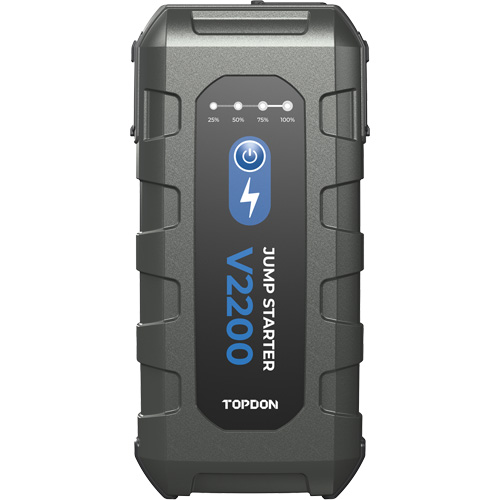 Survolteur, banque d'alimentation et lampe de poche V2200 Duraquip Inc