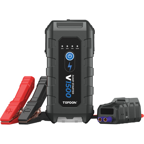 V1500 Jump Starter, Booster, Power Bank & Flashlight Duraquip Inc