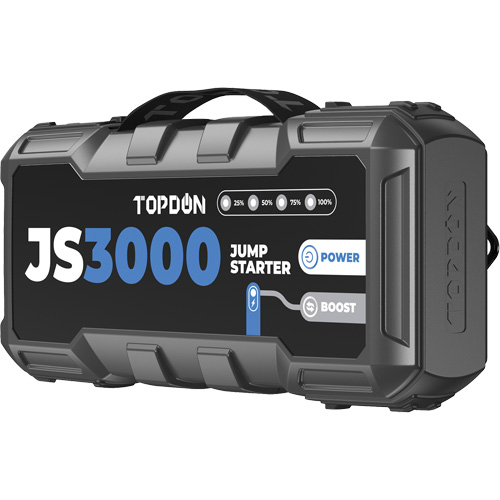 JumpSurge3000 Battery Jump Starter, Power Bank & Flashlight Duraquip Inc