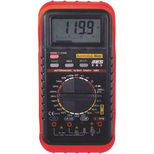 Deluxe Automotive Meter with RPM & Temperature Duraquip Inc