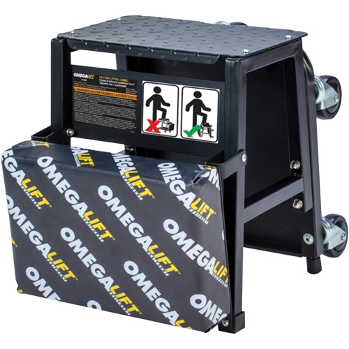 2-in-1 Seat-Stool Combo Duraquip Inc