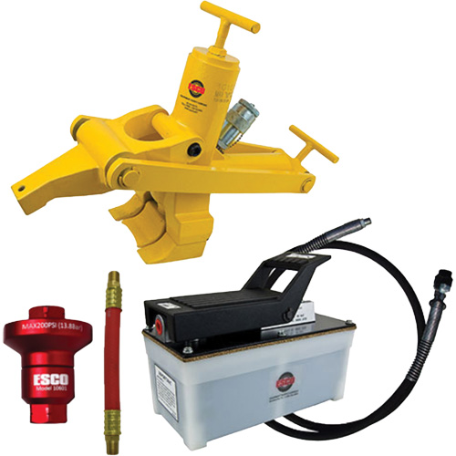 “Combi” Bead Breaker Kit with 2.5 Quart Hydraulic Air Pump Duraquip Inc