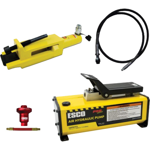 Giant Tire/Earthmover Bead Breaker Kit with 1/2 Gallon Hydraulic Pump Duraquip Inc