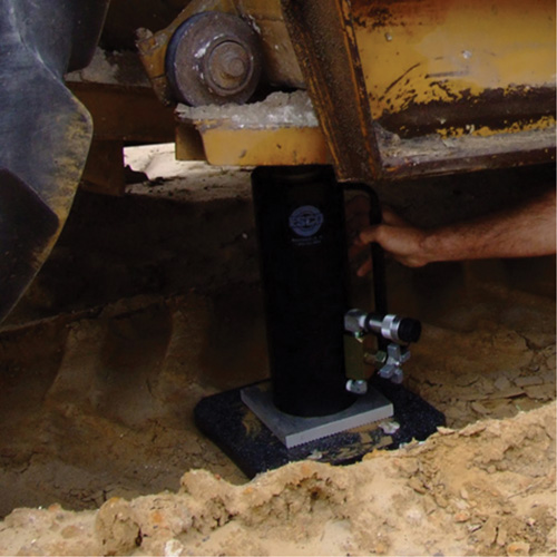Plaque de support de v&eacute;rin d'une capacit&eacute; de 25 tonnes Duraquip Inc