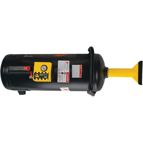 Hurricane “CAT-13” High-Force 13 Gallon Bead Seater, Aluminum Duraquip Inc