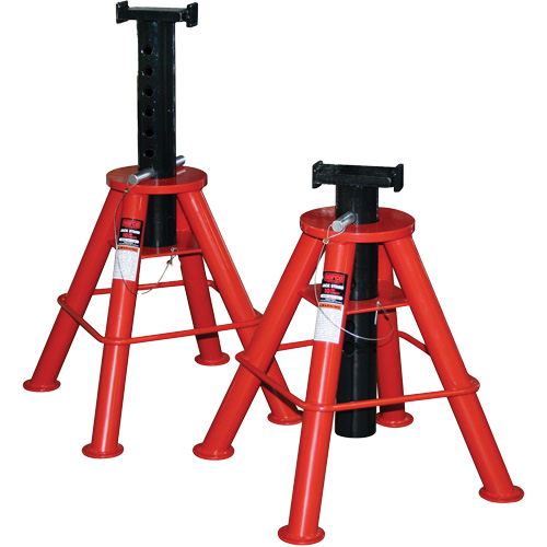 Chandelle &agrave; hauteur &eacute;lev&eacute;e, Tige verrouillable, Capacit&eacute; de 10 tonnes, 28" - 47" h Duraquip Inc