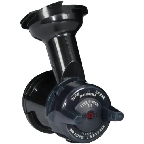 Performance Gravity Fine Finish Atomizing Head - Red Duraquip Inc