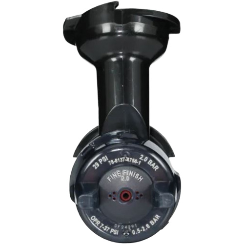 Performance Gravity Fine Finish Atomizing Head - Red Duraquip Inc