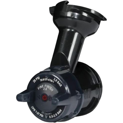 Performance Gravity Fine Finish Atomizing Head - Red Duraquip Inc