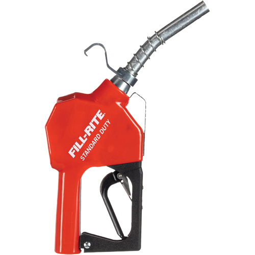 Pistolet de distribution automatique rouge pour essence Duraquip Inc