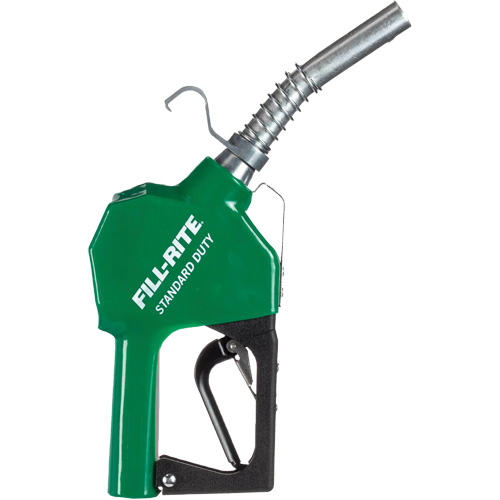 Green Automatic Gasoline Spout Nozzle Duraquip Inc