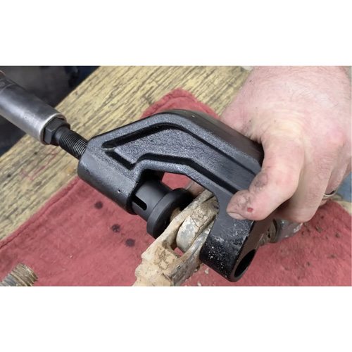 Brake Clevis Pin Press for Class 6-8 Trucks Duraquip Inc