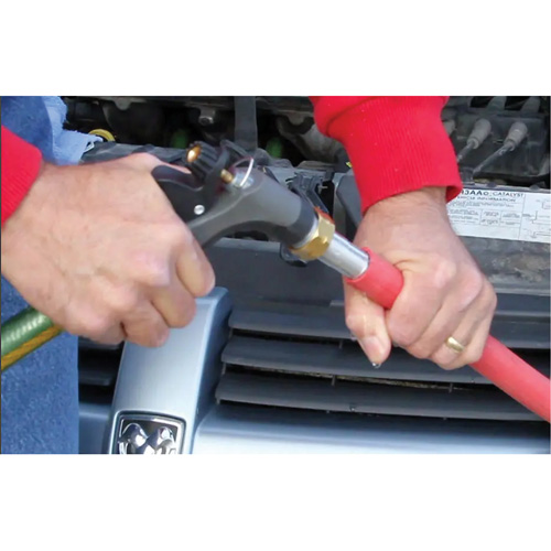 Heater Core Backflush Tool with Insulated Handle Duraquip Inc