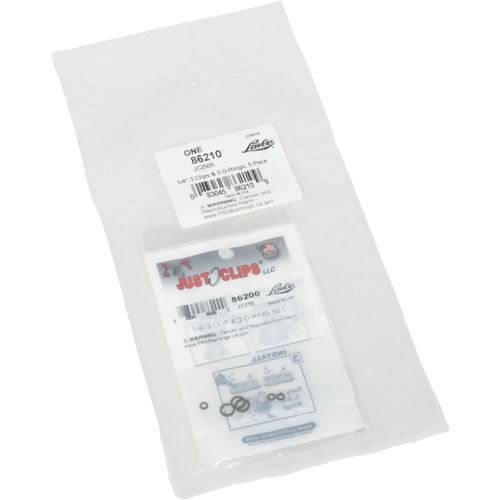Jeu de clips et joints toriques de 1/4 po - En vrac Duraquip Inc