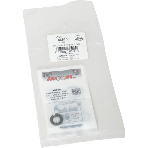 Jeu de clips et joints toriques de 3/4 po - en vrac Duraquip Inc