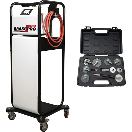 Tall Frame Brake-Pro Pressure Brake Bleeder with Adapters Duraquip Inc