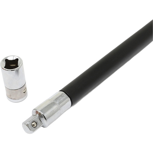 Tournevis flexible extra-long avec adaptateur carr&eacute; 1/4" x hexagonal 1/4" Duraquip Inc