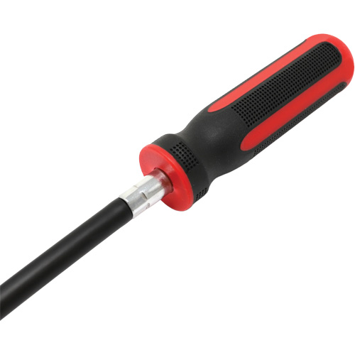 Tournevis flexible extra-long avec adaptateur carr&eacute; 1/4" x hexagonal 1/4" Duraquip Inc