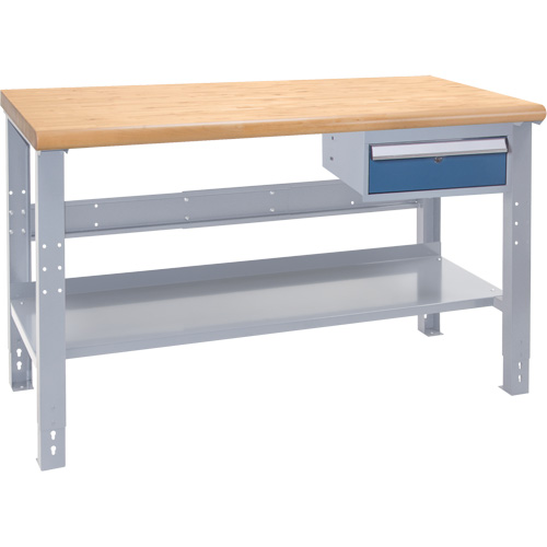 Industrial Duty Workbench, 1000 lbs. Cap., 72" W x 30" D, 34" H Duraquip Inc