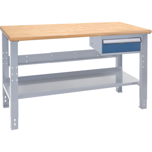 Industrial-Duty Workbench, 1000 lbs Cap., 72" W x 30" D, 34" H Duraquip Inc