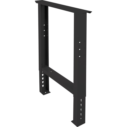 Industrial Duty Leg for Workbench, Steel, 24" D x 34" H, Single Duraquip Inc