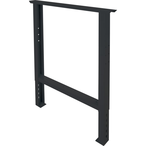 Industrial Duty Leg for Workbench, Steel, 30" D x 34" H, Single Duraquip Inc