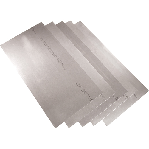 Rouleaux & feuilles de cales minces, &eacute;paisseur de 0,01", Acier Duraquip Inc