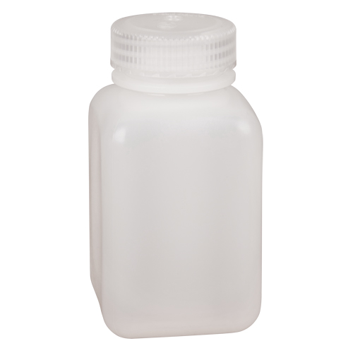 Bouteilles peu encombrantes &agrave; prise facile, Carr&eacute;e, 8 oz, Plastique Duraquip Inc