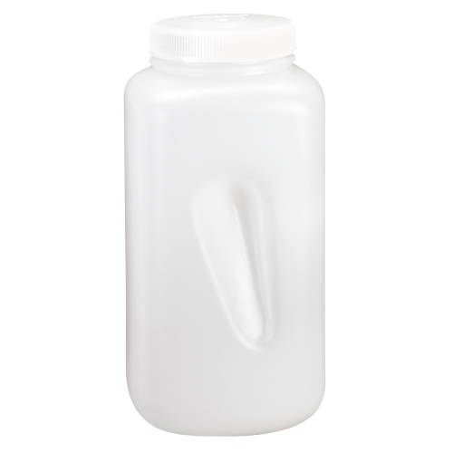 Bottles, Round, 128 fl. oz., Plastic Duraquip Inc