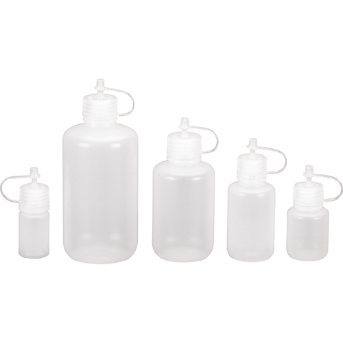 Narrow-Mouth Bottles, Round, 2 oz., Plastic Duraquip Inc