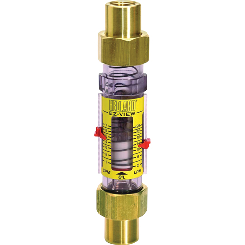 In-Line Flow Meter, Tube Duraquip Inc
