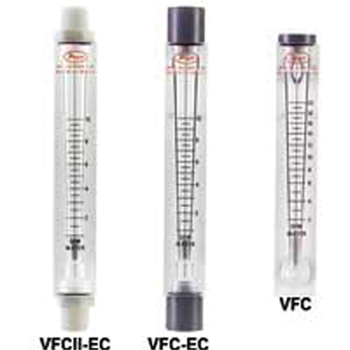 VFC In-Line Flow Meter - 5" Scale (No Valve), Tube Duraquip Inc