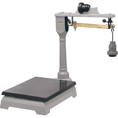 Mechanical Platform Beam Scales, 16" L x 12" W, 100 kg Capacity Duraquip Inc