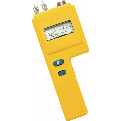 Wood Moisture Meters - Analog Display, 6 - 30% Moisture Range Duraquip Inc