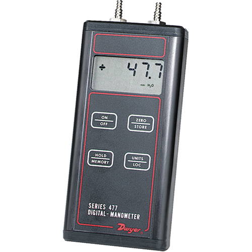 Manometer, Digital, 0 - 10 PSID Duraquip Inc