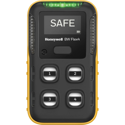 BW Flex Gas Detector, 4 Gas, LEL - CO - H2S -O2 Duraquip Inc