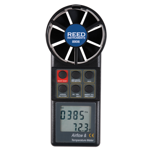 Vane Thermo-Anemometer with ISO Certificate Duraquip Inc