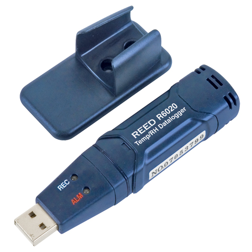 Temperature/Humidity Data Logger with ISO Certificate, -35°C to 80°C (-31°F to 176°F) Duraquip Inc