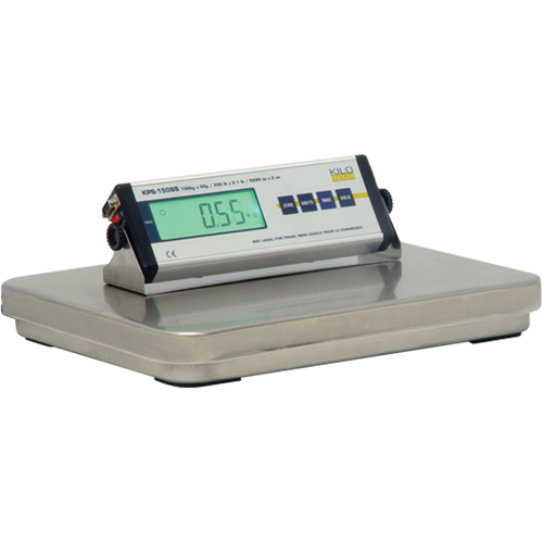 Receiving Scales, 330 lbs. / 150 kg Cap., 50 g / 2.5 oz. Graduations Duraquip Inc