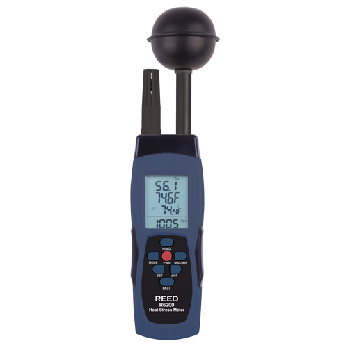 Wet-Bulb Globe Temperature (WBGT) Heat Stress Meter  Duraquip Inc