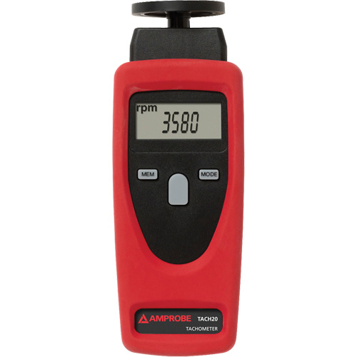 TACH20 Combo Tachometer, Contact/Photo (Non Contact) Duraquip Inc