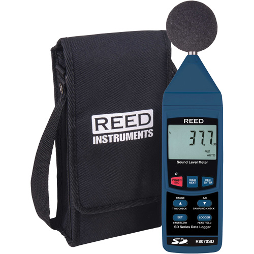 Sound Level Meter, 30 - 130 dB Measuring Range Duraquip Inc