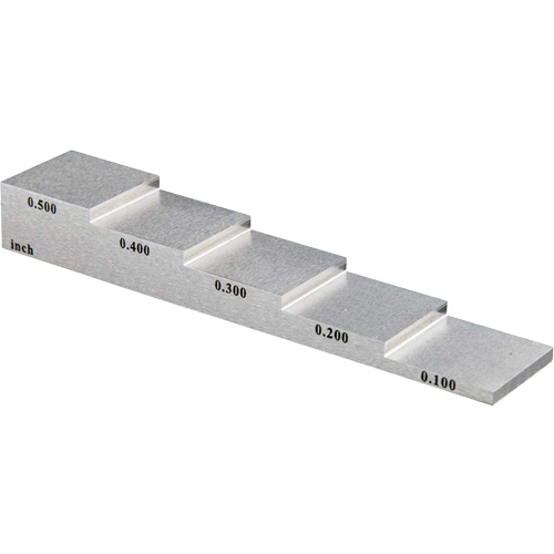 Bloc d'&eacute;talonnage de 5 &eacute;paisseurs Duraquip Inc