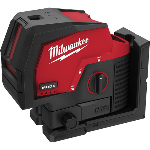 M12  Green Cross Line and Plumb Points Cordless Laser (Tool Only) Duraquip Inc