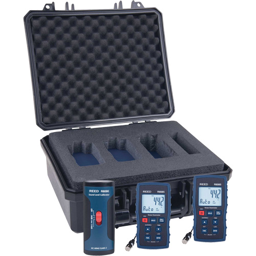 Noise Dosimeter Kit, 35 - 130 dB Measuring Range Duraquip Inc