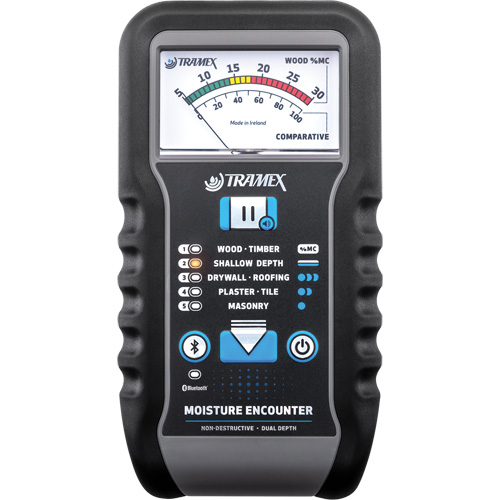 Moisture Encounter 5 Moisture Meter, 5 - 30% / 0 - 100% Moisture Range Duraquip Inc