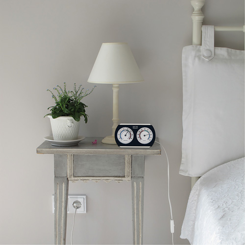 Indoor Thermometer/Hygrometer, 10°- 130° F ( -25° - 55° C ) Duraquip Inc