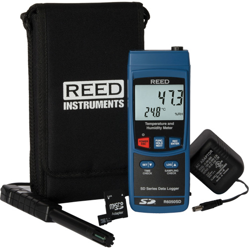 Thermo-Hygrometer Kit, 5% - 95% RH, 32°- 122° F ( 0° - 50° C ) Duraquip Inc